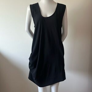 Malia Millls Black Dropped Dress Size 4